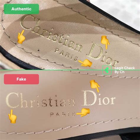 fake vs real christian dior|genuine Dior text.